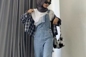 Model Baju Kodok Jeans Wanita